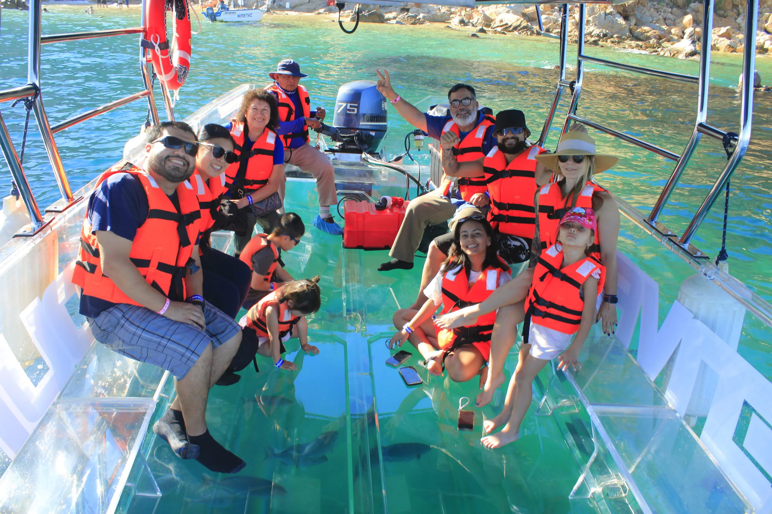 Arch Tour - Clear Boat With Transportation