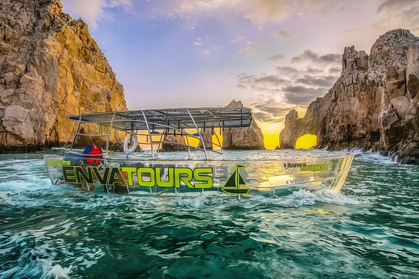 Arch Tour - Clear Boat With Transportation