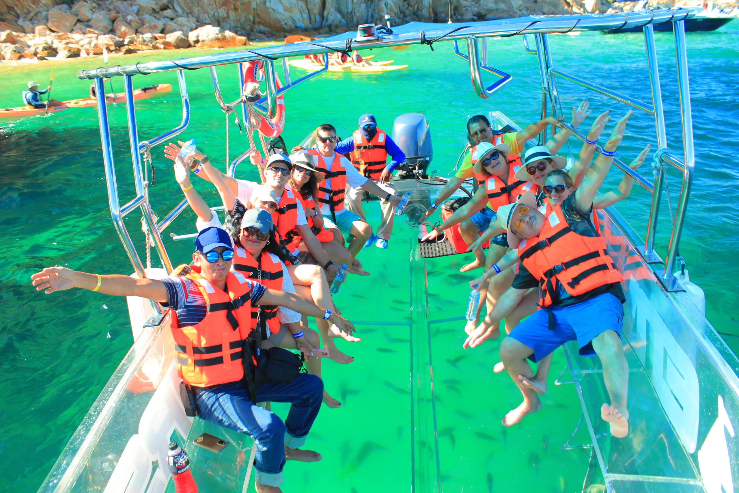 Arch Tour - Panga Boat