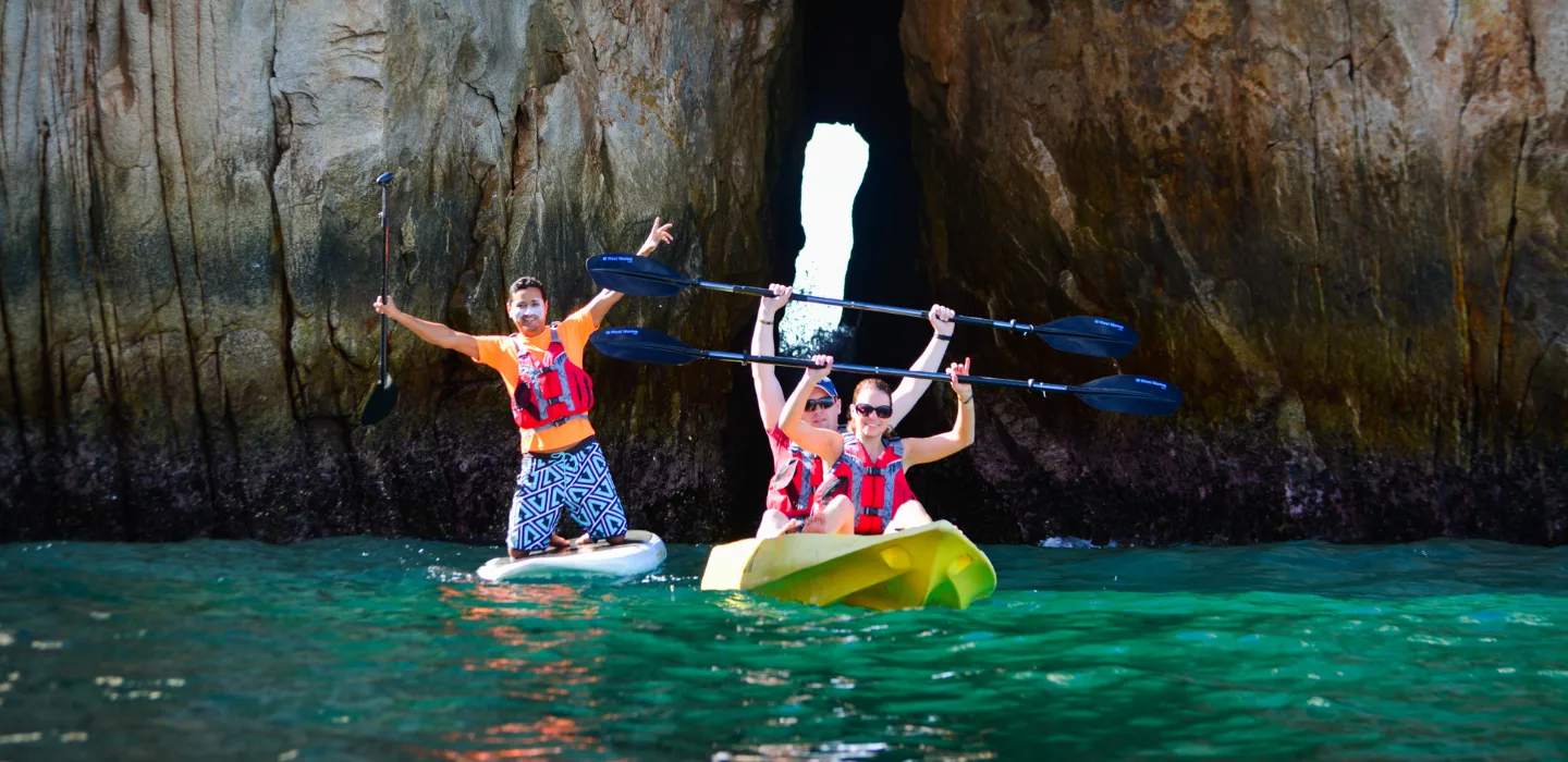 Glass Bottom Kayak and Snorkel - Arch Tour Private Tour