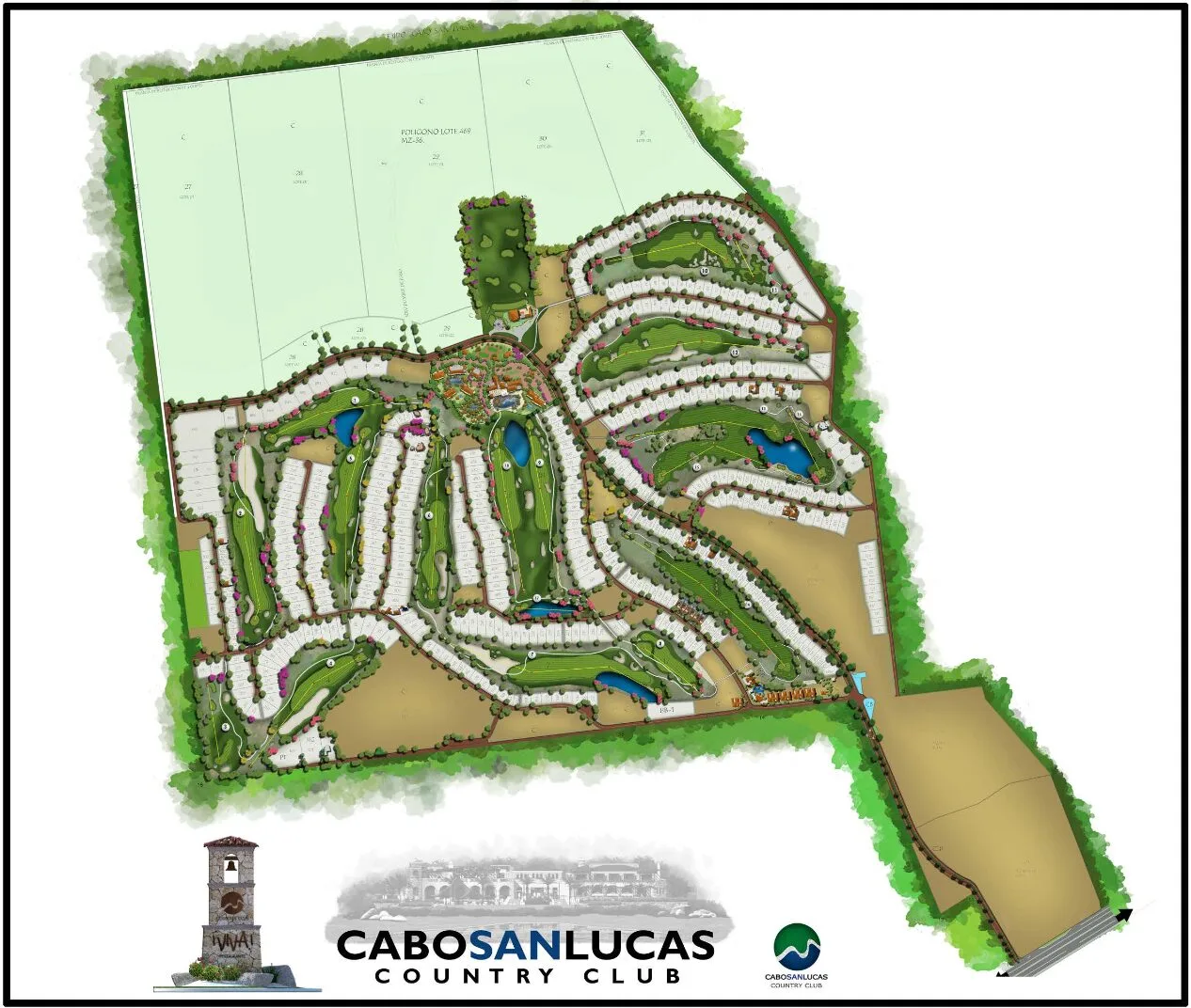 Cabo San Lucas Country Club course layout