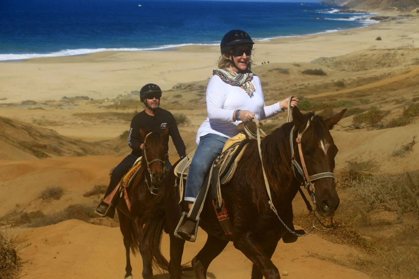 Horseback Riding On The Beach
