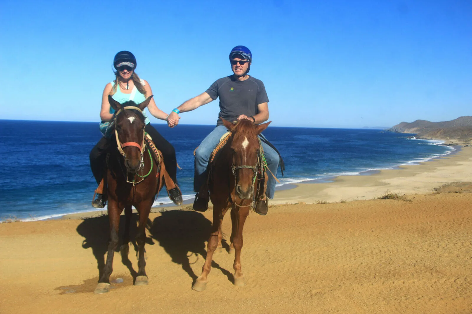 Horseback Riding On The Beach