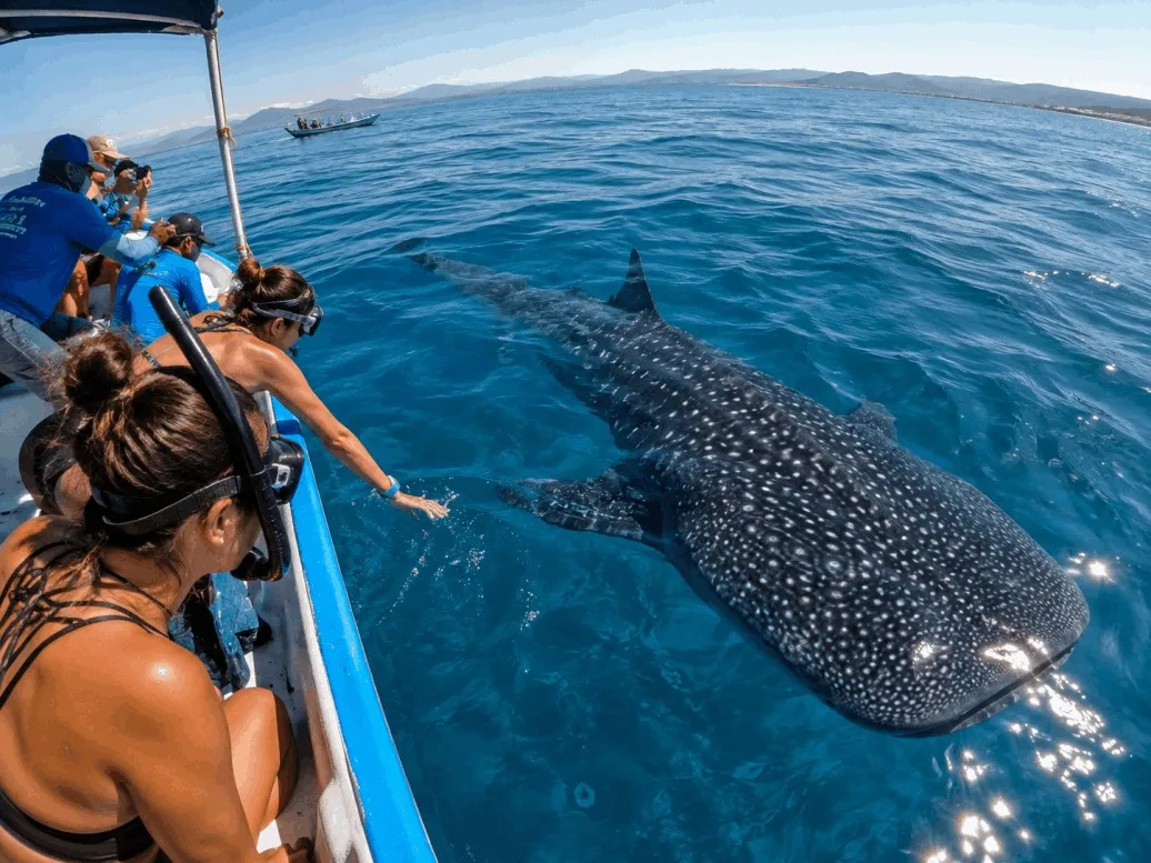 Whale Shark Swimming and Sea Lion Snorkel - All Inclusive