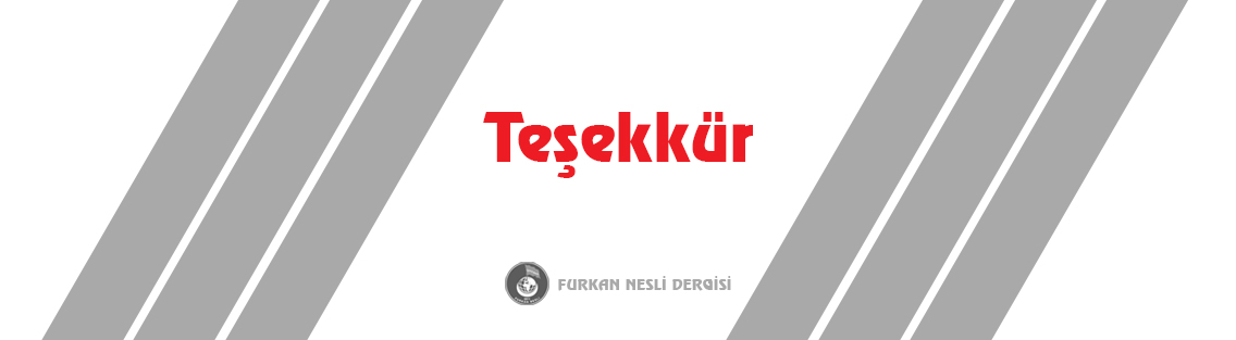 Teşekkür