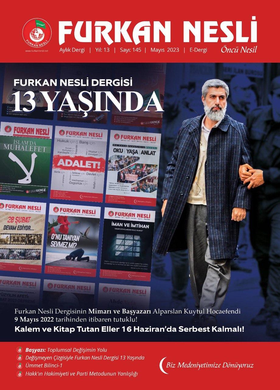 Furkan Nesli Dergisi 13 Yaşında