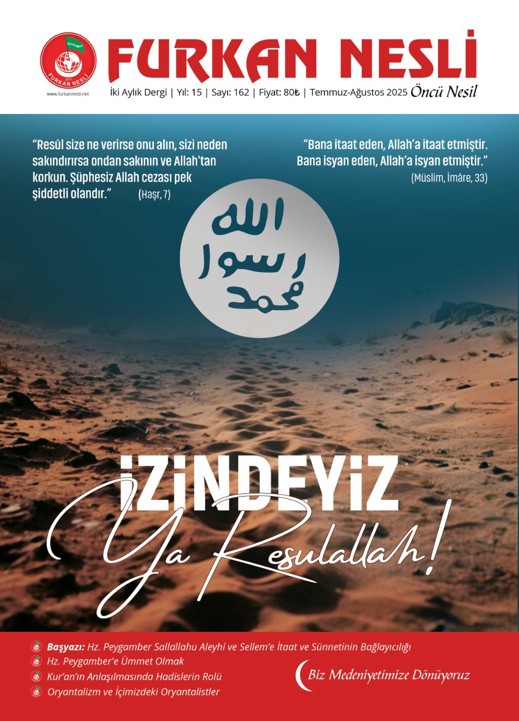 İzindeyiz Ya Resulallah!