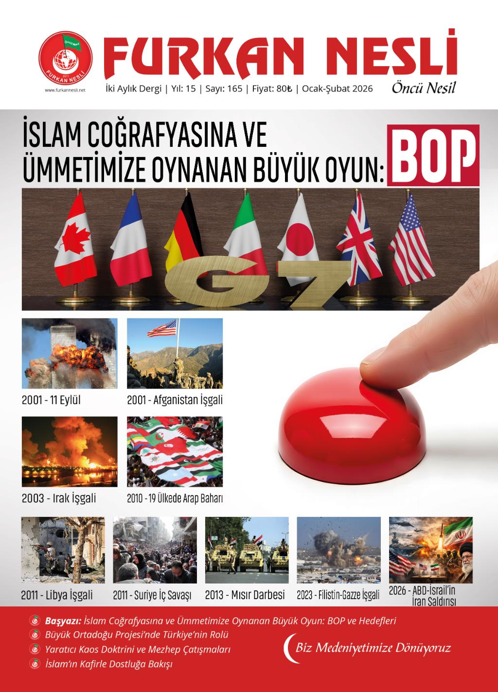İslam Coğrafyasına ve Ümmetimize Oynanan Büyük Oyun: BOP