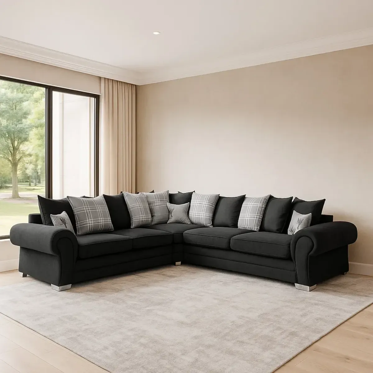 Luxury Verona Corner Sofa – Stylish L-Shape Sofa for Modern Living Rooms UK | Sofas | UK