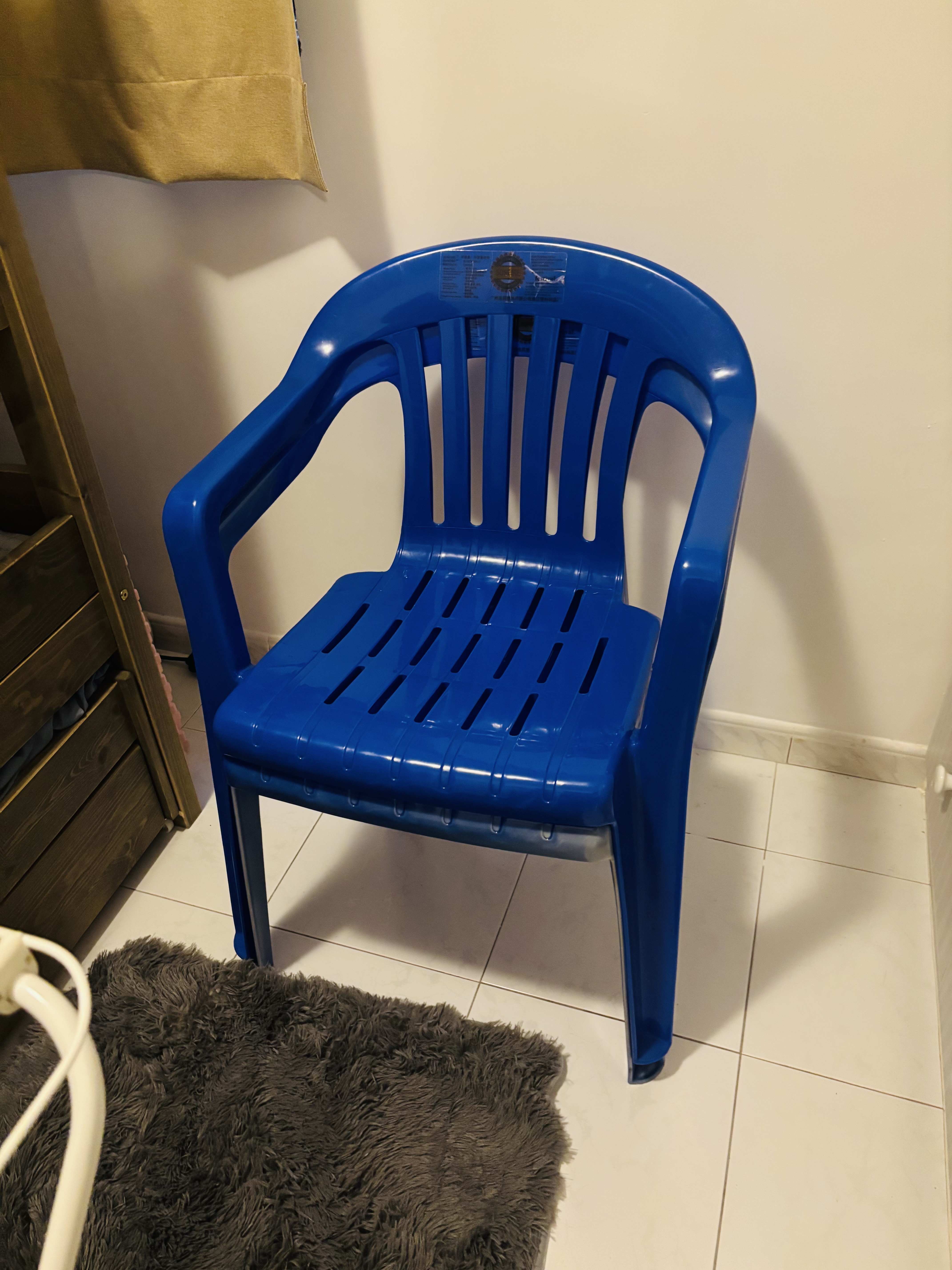 塑膠藍色椅子 2 張 - 相片 2