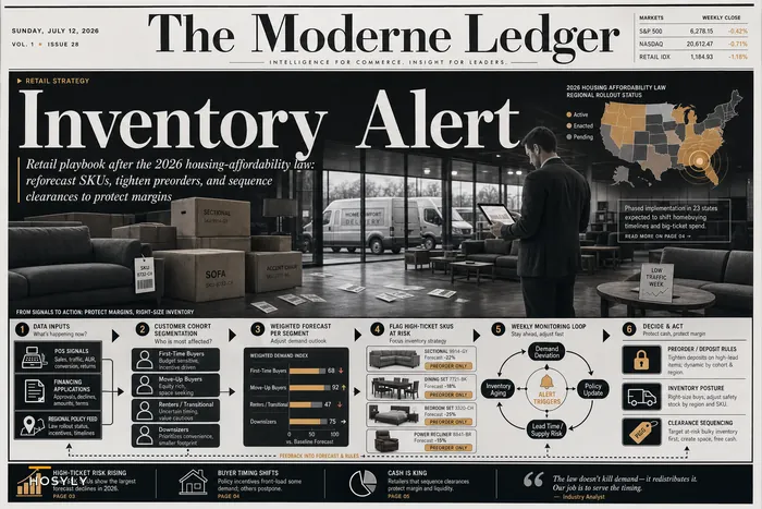 After the 2026 Housing Affordability Law: Inventory, Preorder and Forecasting Moves Furniture Retailers Should Make Now