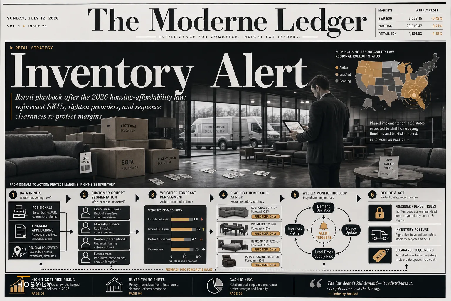 After the 2026 Housing Affordability Law: Inventory, Preorder and Forecasting Moves Furniture Retailers Should Make Now
