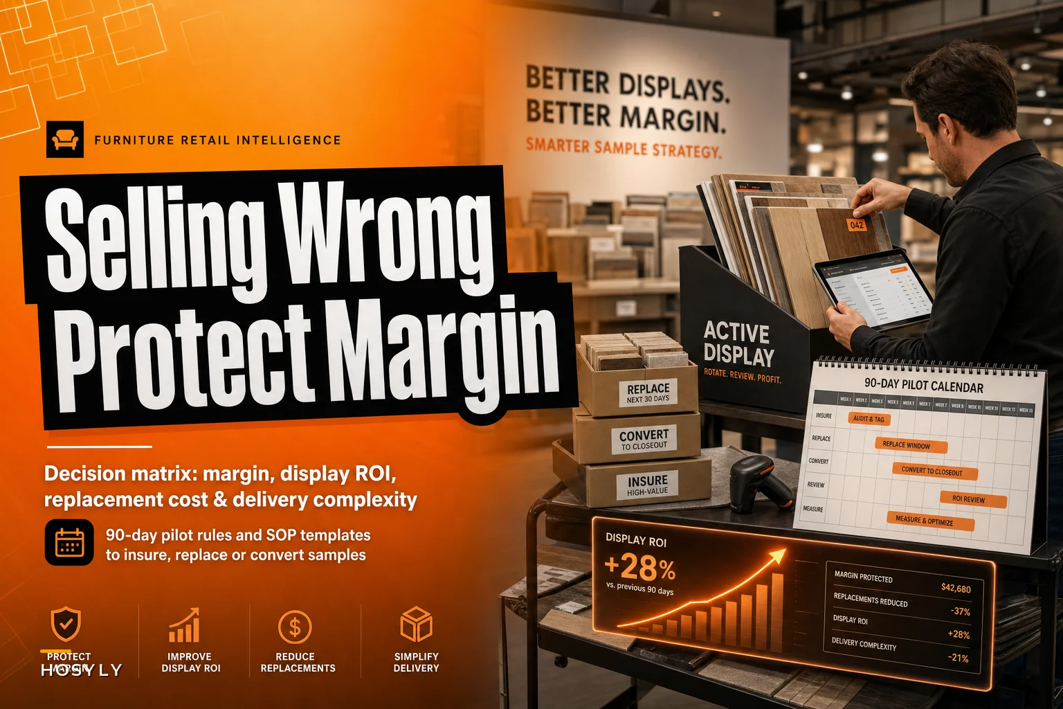 Are you selling the wrong floor samples? Showroom rules to protect margin and display ROI