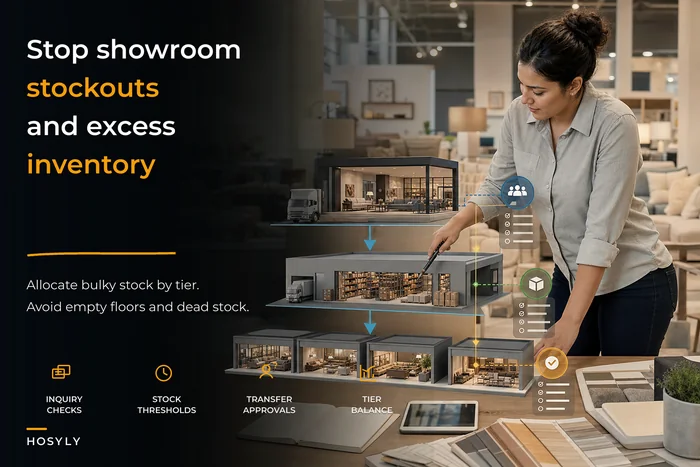Stop showroom stockouts and excess inventory: a multi-location allocation strategy for furniture retailers