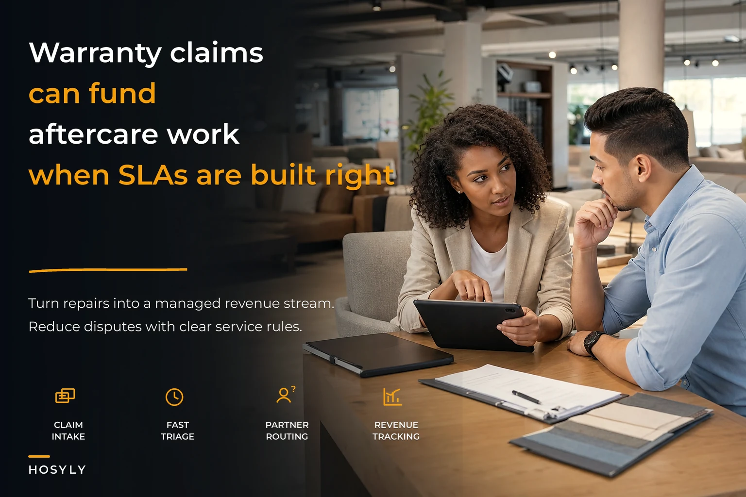 Turn warranty claims into service revenue: a furniture aftercare and SLA playbook