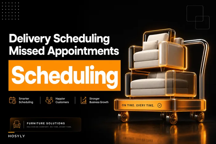 Two-person delivery scheduling for bulky furniture: routing, load-building and pairing rules that cut missed appointments