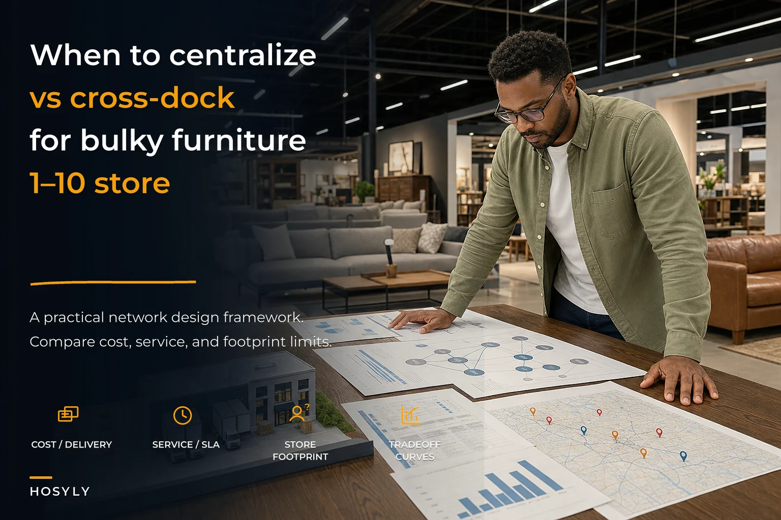 When to centralize, cross-dock, or run a multi-tier fulfillment network for bulky furniture — a decision framework