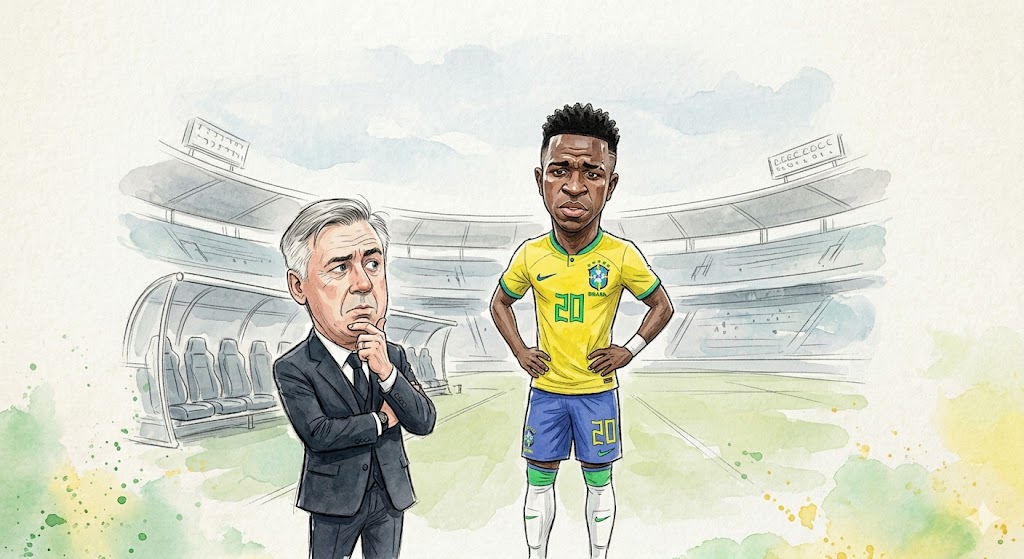 O Peso da Estreia: Vinícius Júnior Salva um Brasil Ainda em Construção Tática
