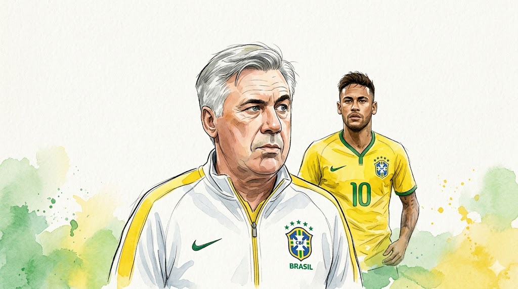 O Sacrifício do Gênio: Neymar e a Estratégia Invisível de Ancelotti