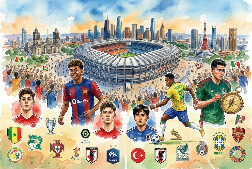Jovens Estrelas Ascendem e Moldam o Futuro do Futebol
