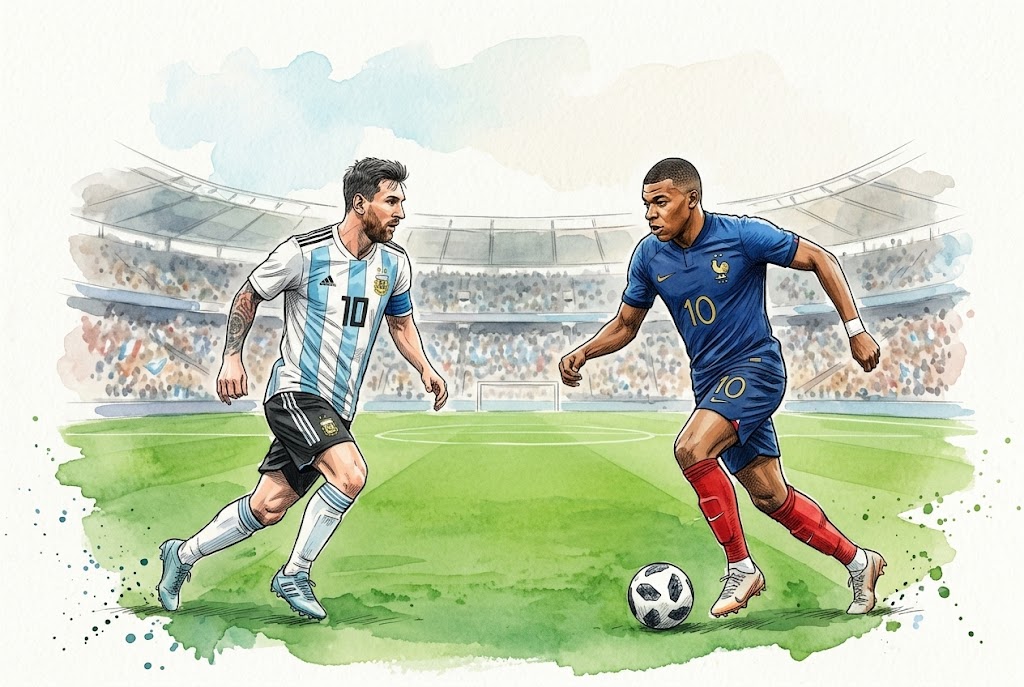 Lendas e Herdeiros: Messi, Mbappé e os Recordes da Copa 2026