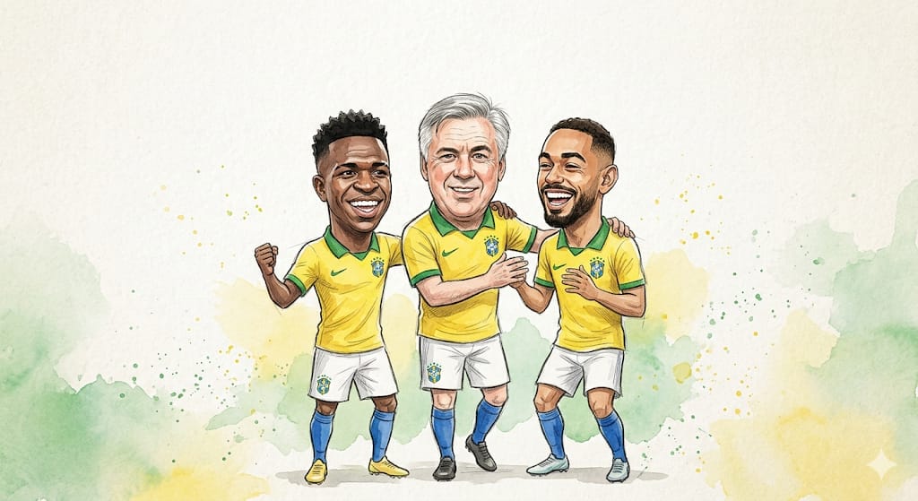 A Sinfonia do Tabuleiro: Como Ancelotti Desenhou o Losango da Primeira Vitória