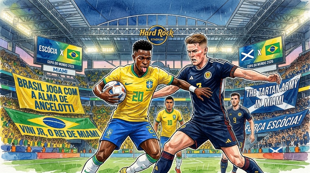 Escócia x Brasil: Onde Assistir, Escalações e Análise da Última Rodada da Fase de Grupos