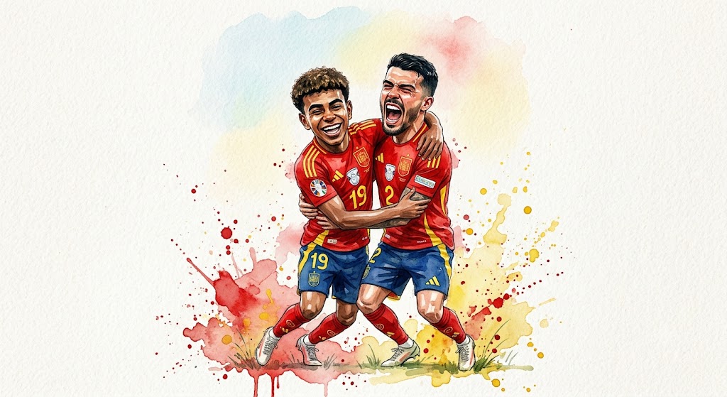A Sinfonia Vermelha: Como o Coletivo da Espanha Anulou a França Rumo à Final