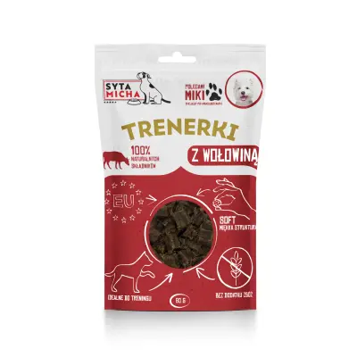 Trenerki z wołowiną 80g
