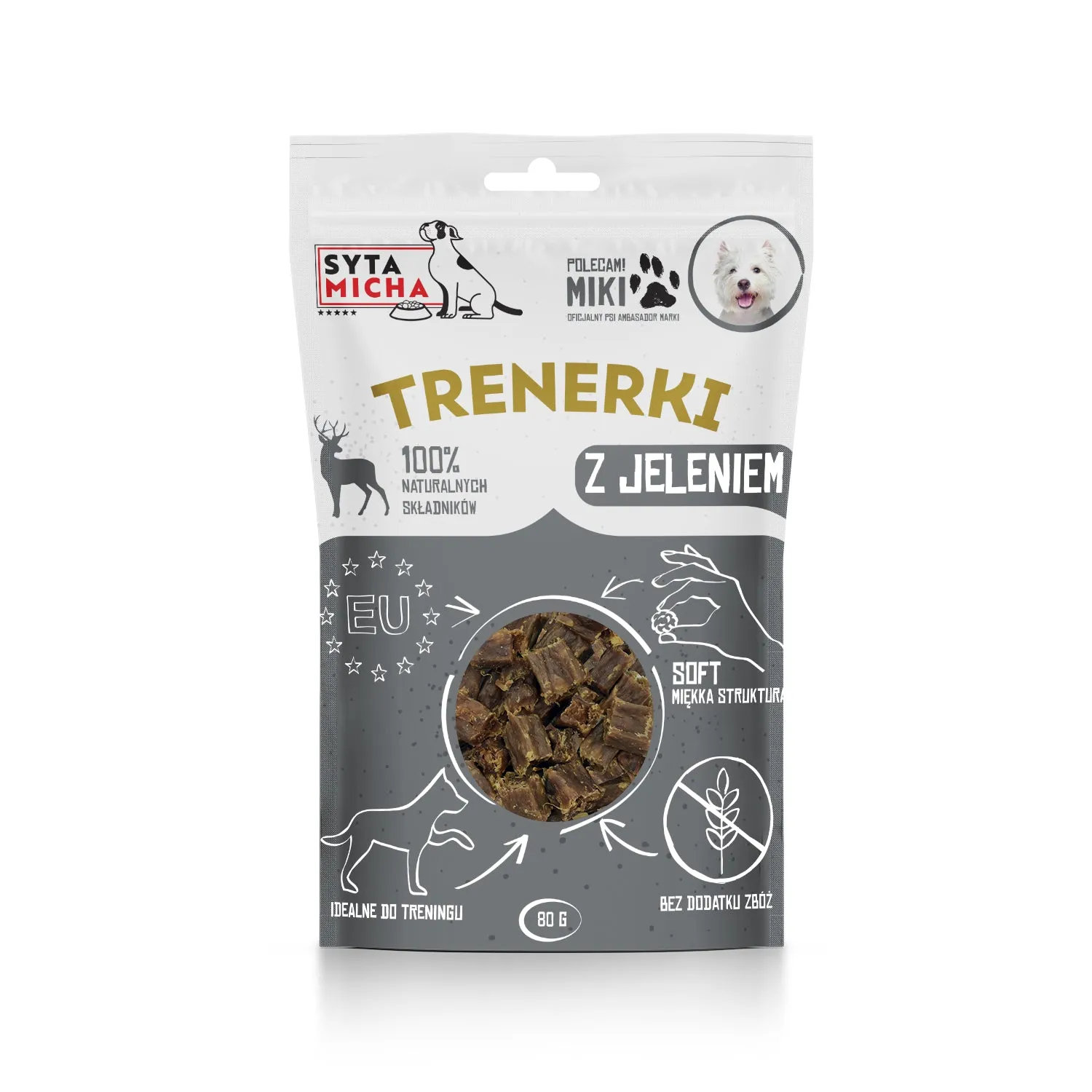 Trenerki z jeleniem 80g