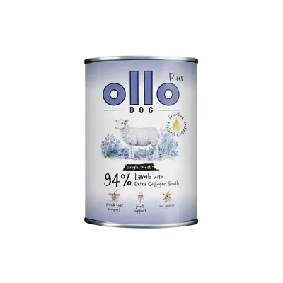 Karma mokra Ollo plus kolagen jagnięcina 400g