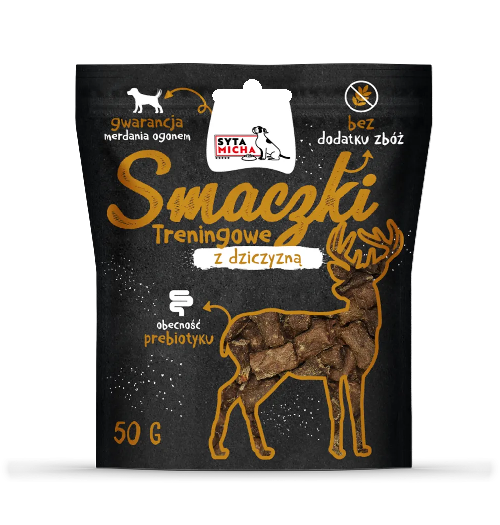 Smaczki treningowe z dziczyzną 50g