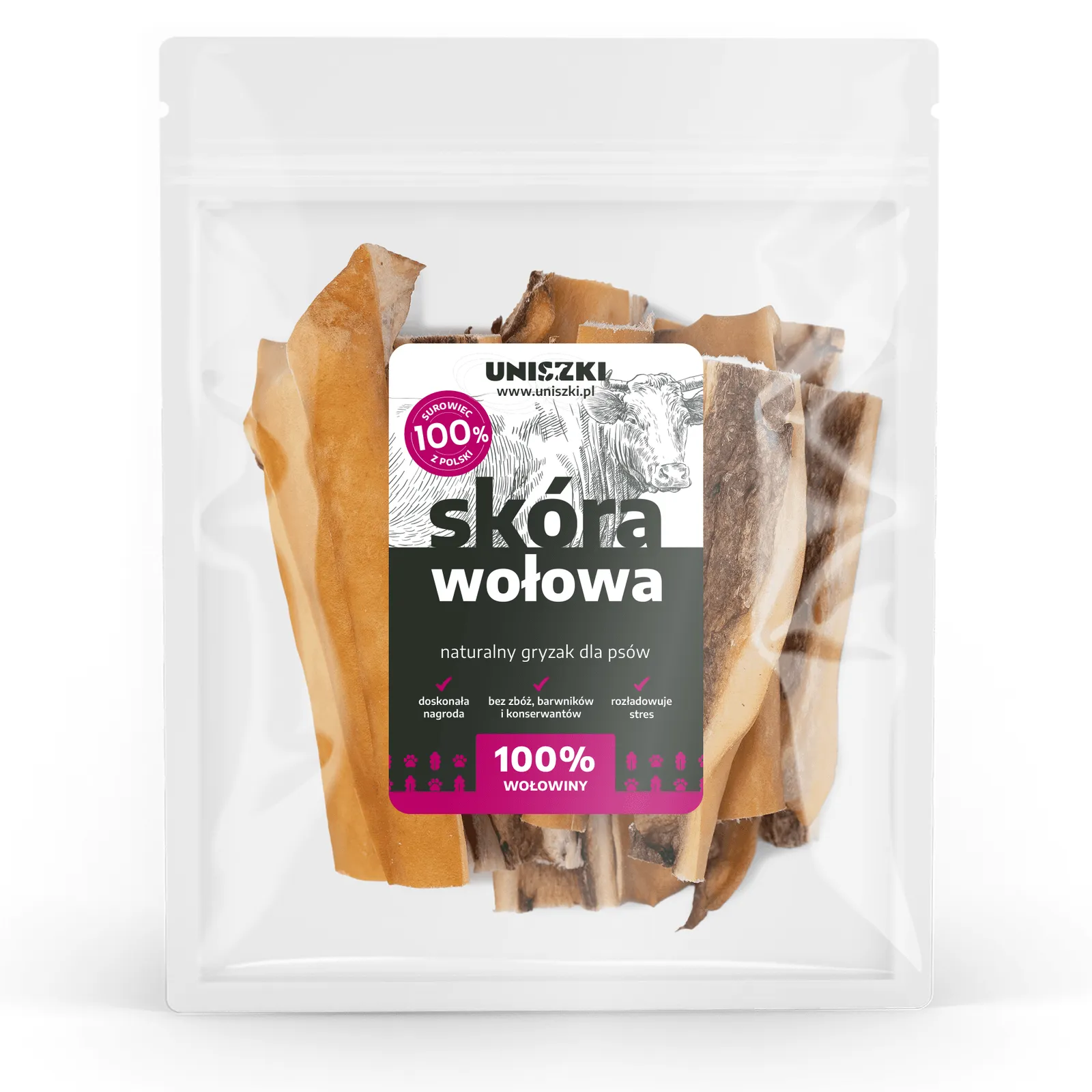 Skóra wołowa 100g