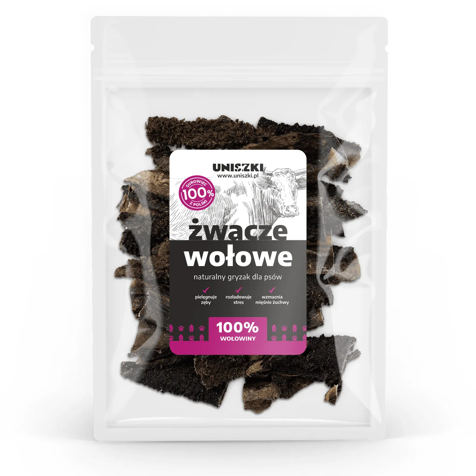 Żwacze wołowe 500g