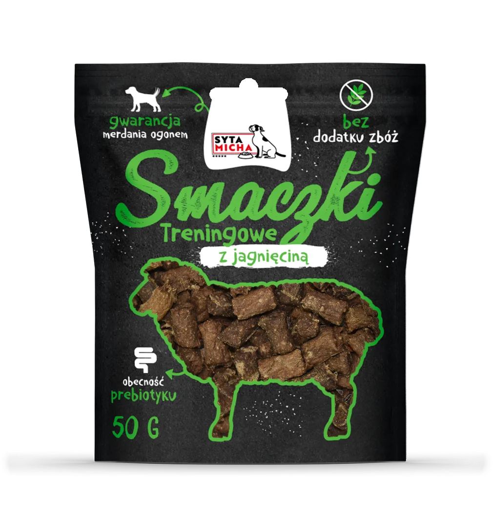 Smaczki treningowe z jagnięciną 50g