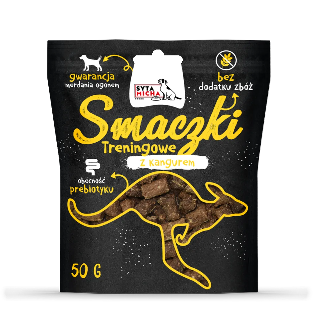 Smaczki treningowe z kangurem 50g