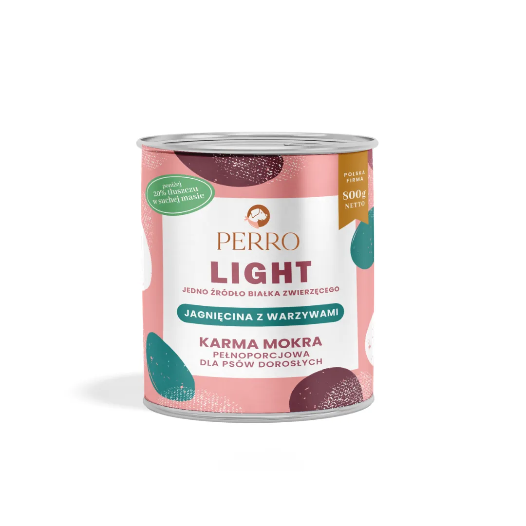 Karma mokra light jagnięcina z warzywami 400g