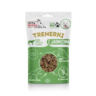 Trenerki z jagnięciną 80g