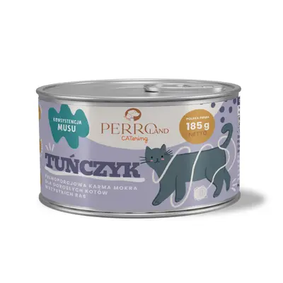 Catering karma mokra dla kotów tuńczyk 185g