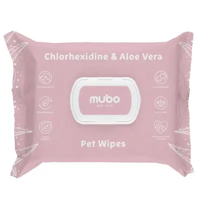 Chusteczki Mubo Chlorhexidine Pet Wipes 100szt