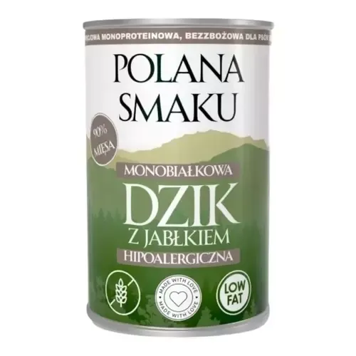 Polana Smaku - Dzik z jabłkiem 400g