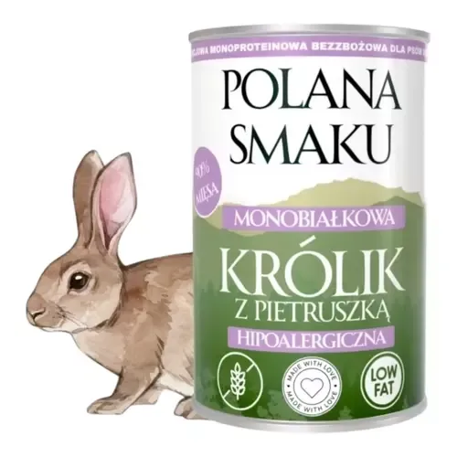 Polana Smaku - Królik z pietruszką 400g