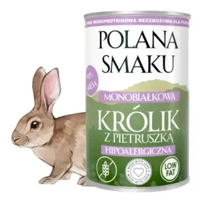 Polana Smaku - Królik z pietruszką 400g