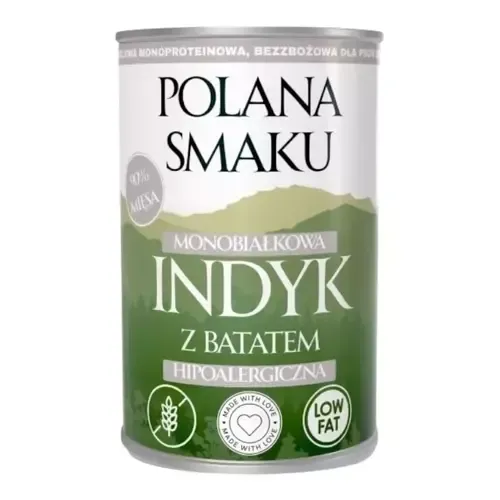 Polana Smaku - Indyk z batatem 400g