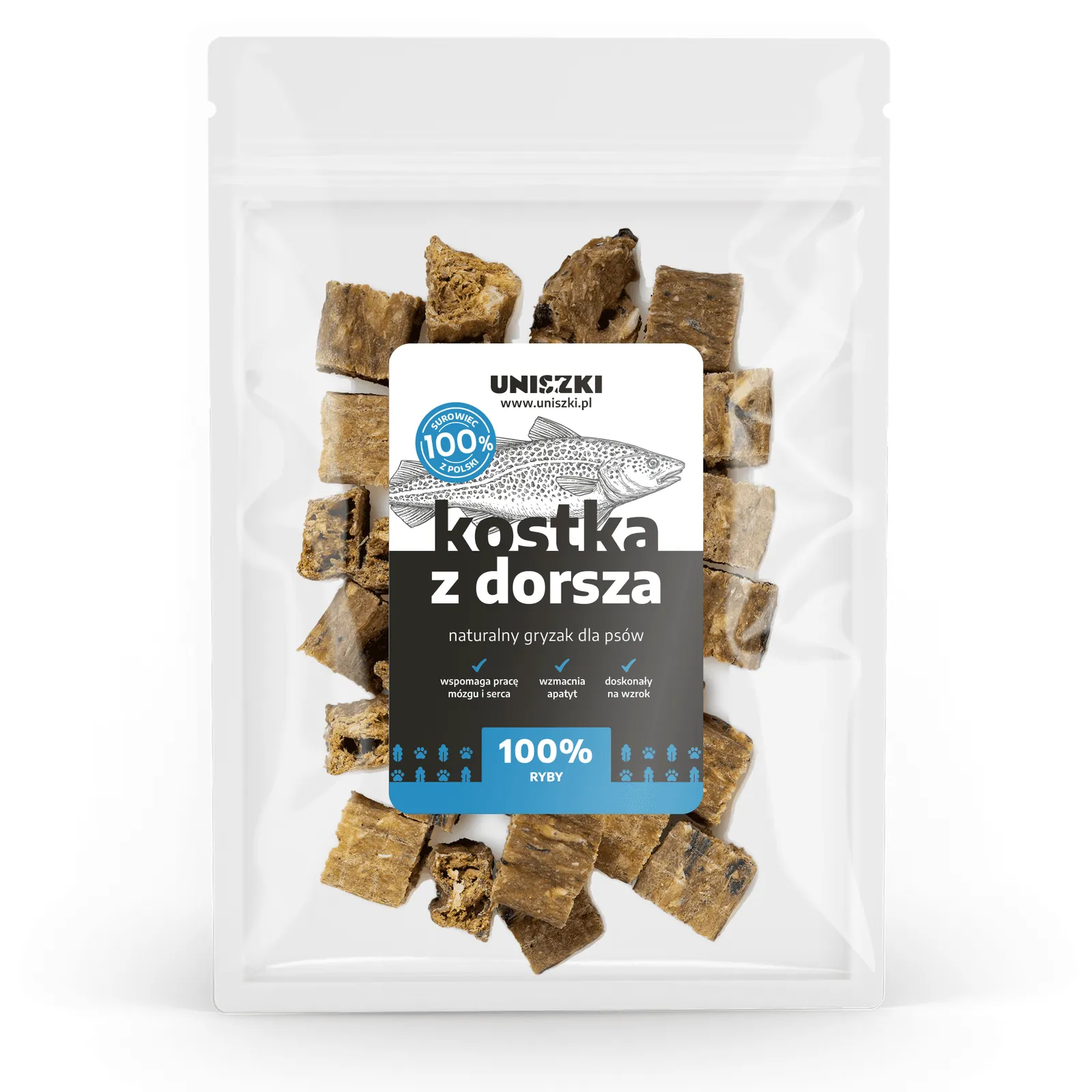Kostka z dorsza 100g