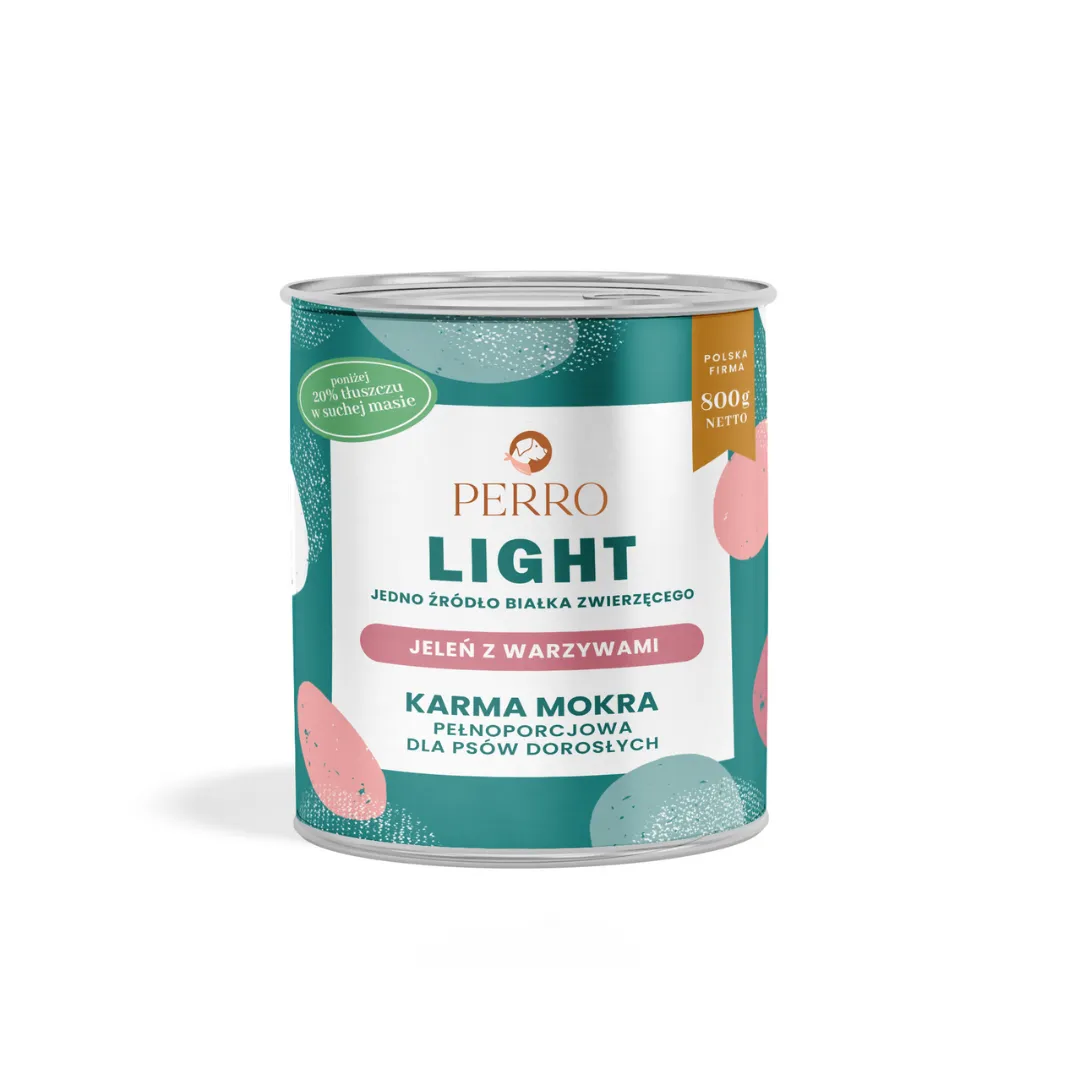 Karma mokra light jeleń z warzywami 400g