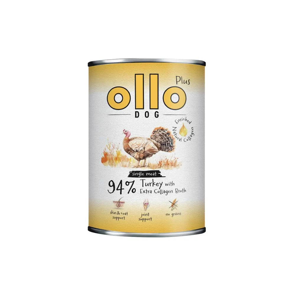 Karma mokra Ollo plus kolagen indyk 400g