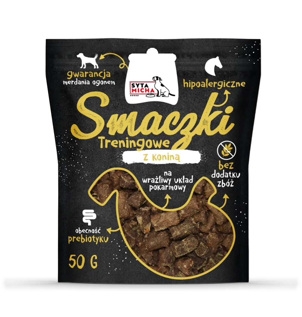 Smaczki treningowe z koniną 50g