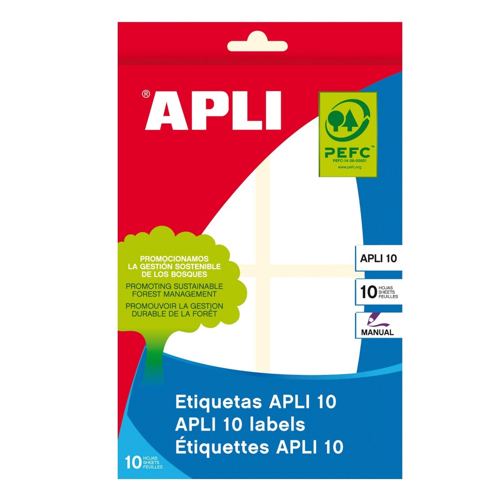 Apli Etiketa 10 1655 40*75MM