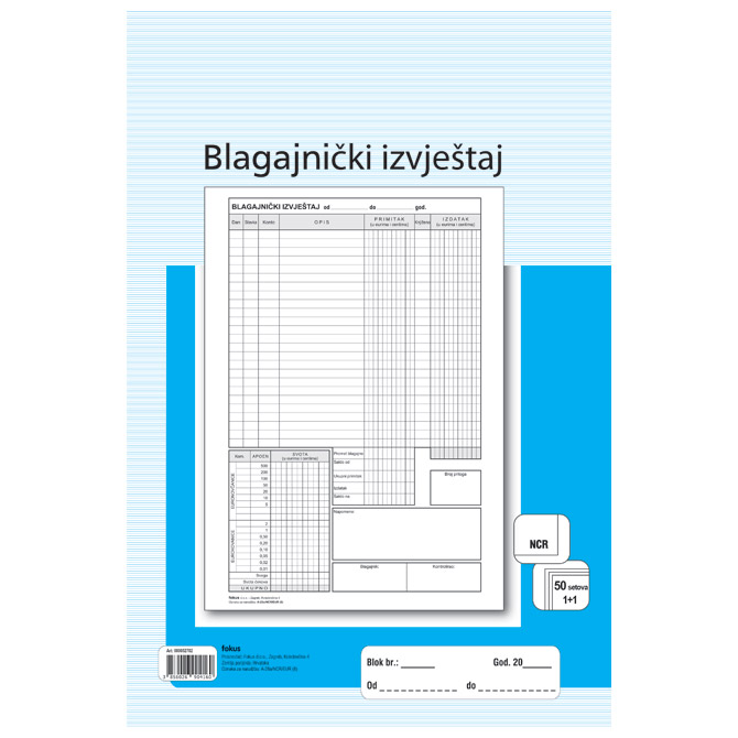 Blag.izvj.i - 28A/NCR